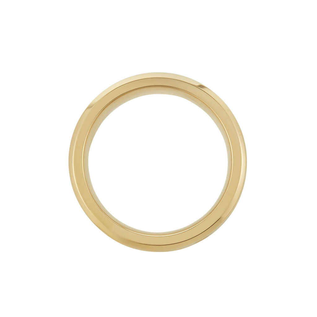 Bague Jourdan Oahu Acier Blanc Et Jaune