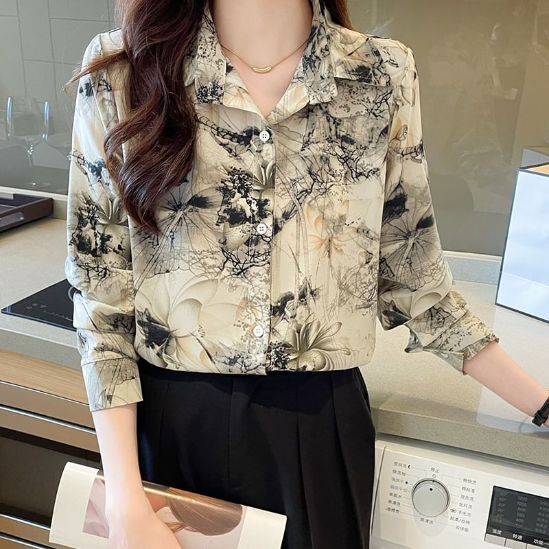 Sienne - Bloemenshirt