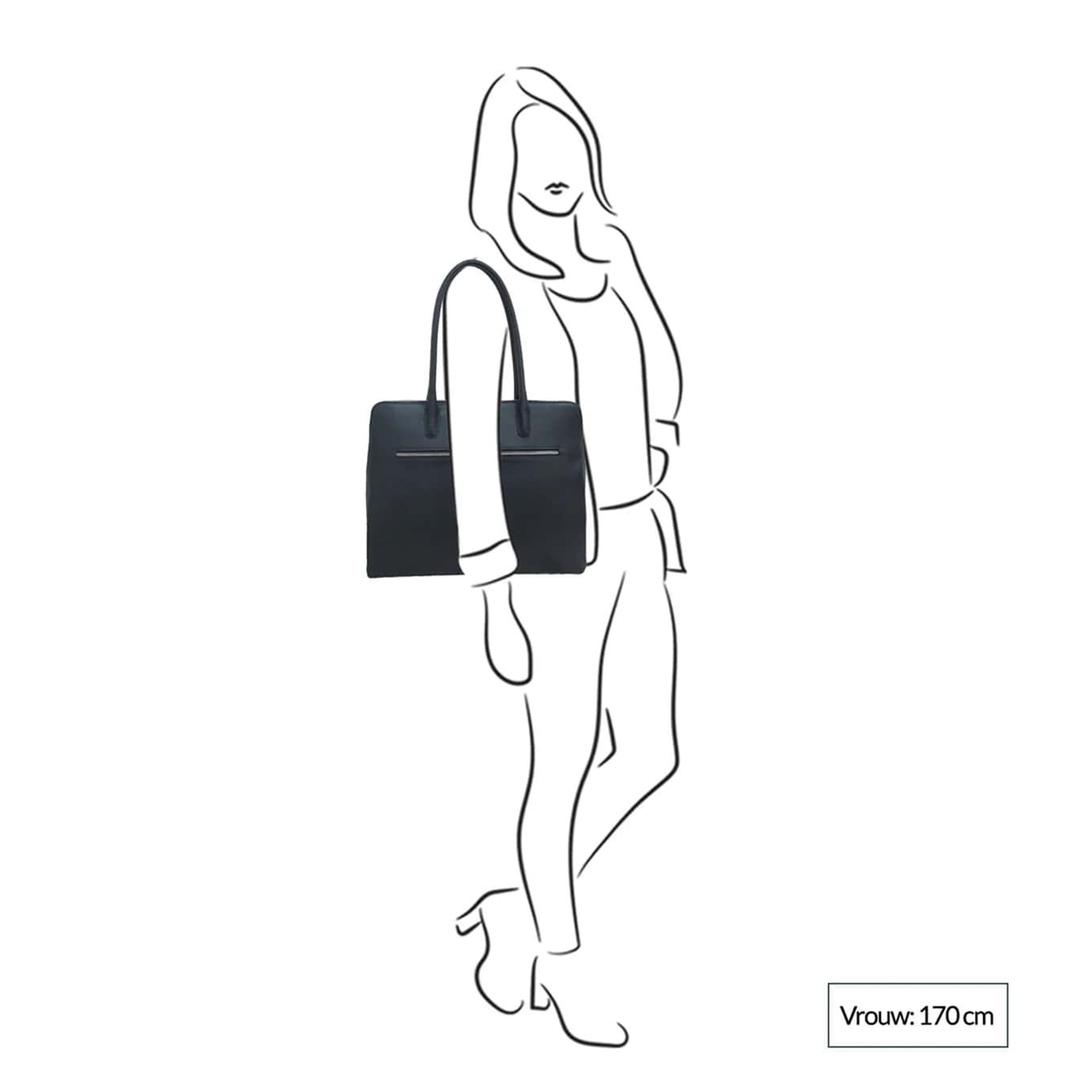 Gigi Fretalli Workbag 15,6 inch Black