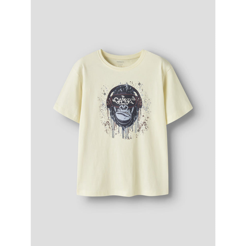 Køb Name It Pear Sorbet Monkey Gamer Nkmvictor Ss Nreg Top