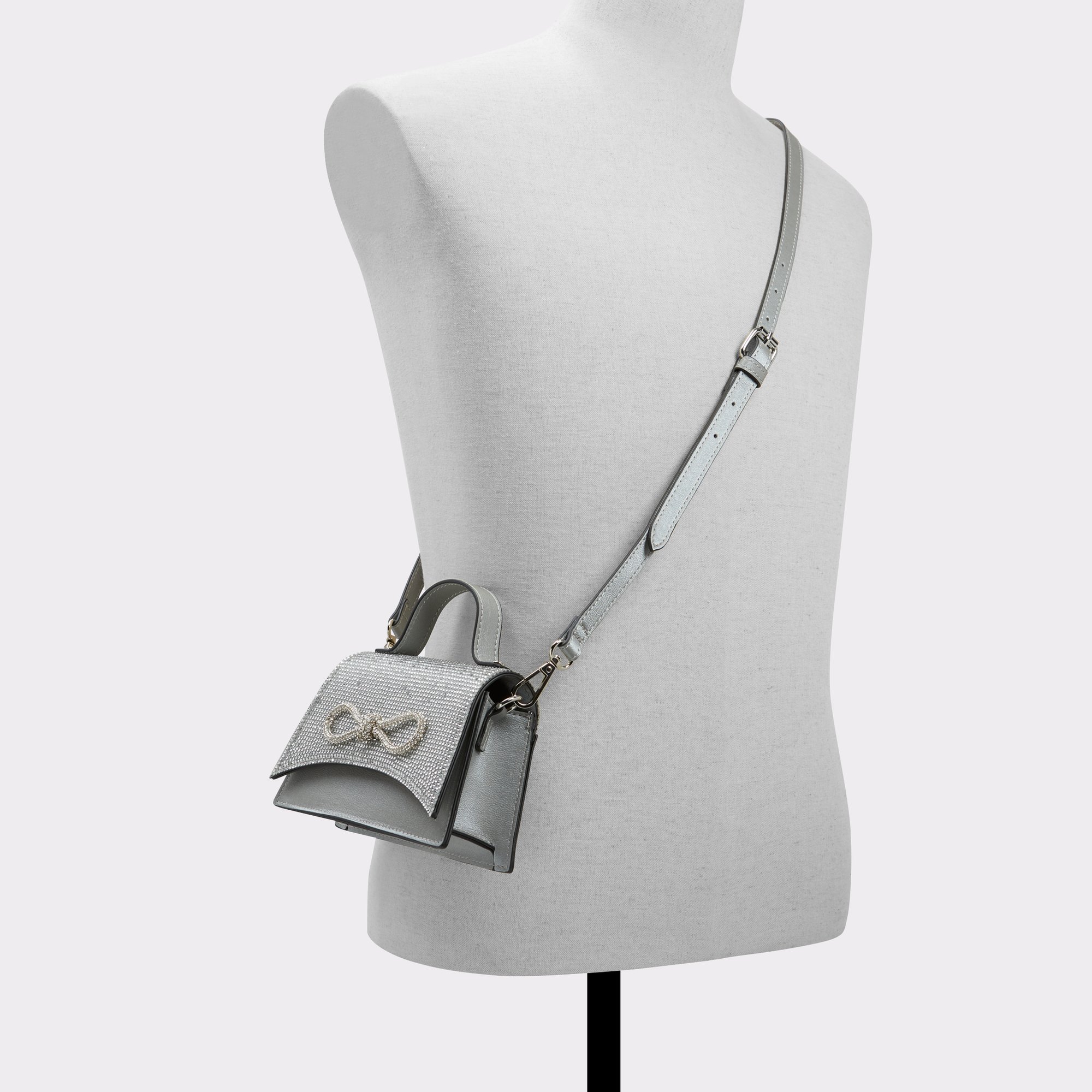 Papionne Silver Women Top Handle Bags