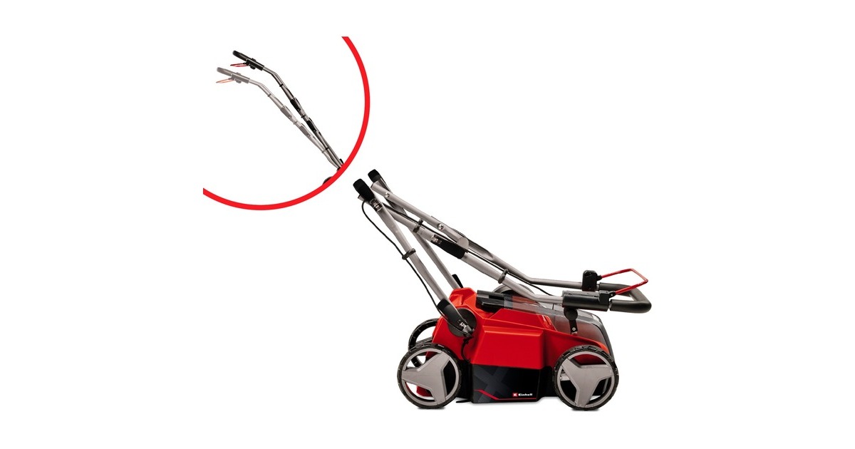 EINHELLGE-SA 36/35 Li-Solo Accu Verticuteerder en Beluchter  (Rood/zwart, Accu en oplader niet inbegrepen)