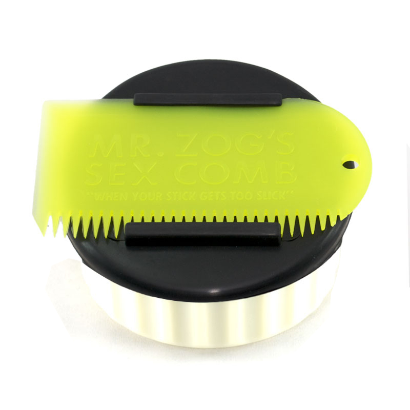 Sex Wax Wax Container & Comb / Boite à wax   Peigne Black
