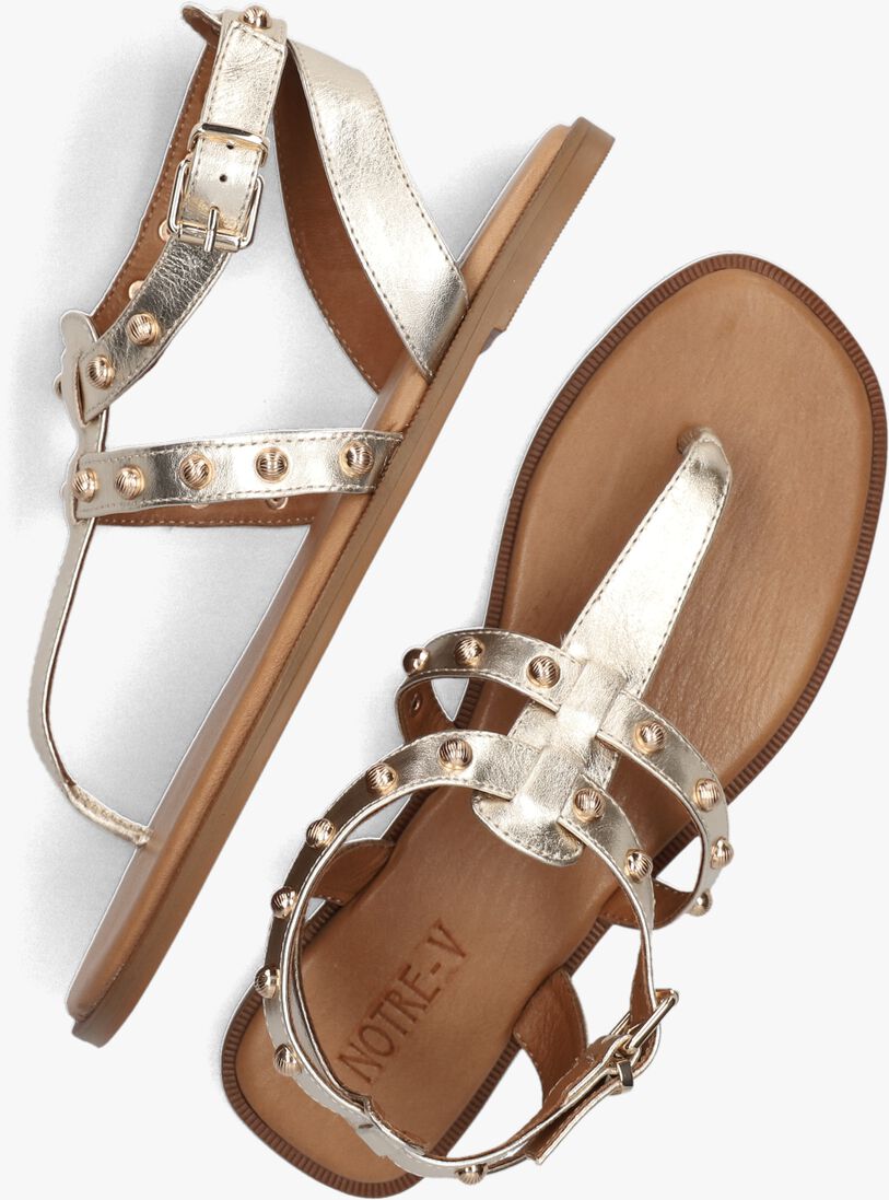 NOTRE-V gouden notre-v sandalen 981021