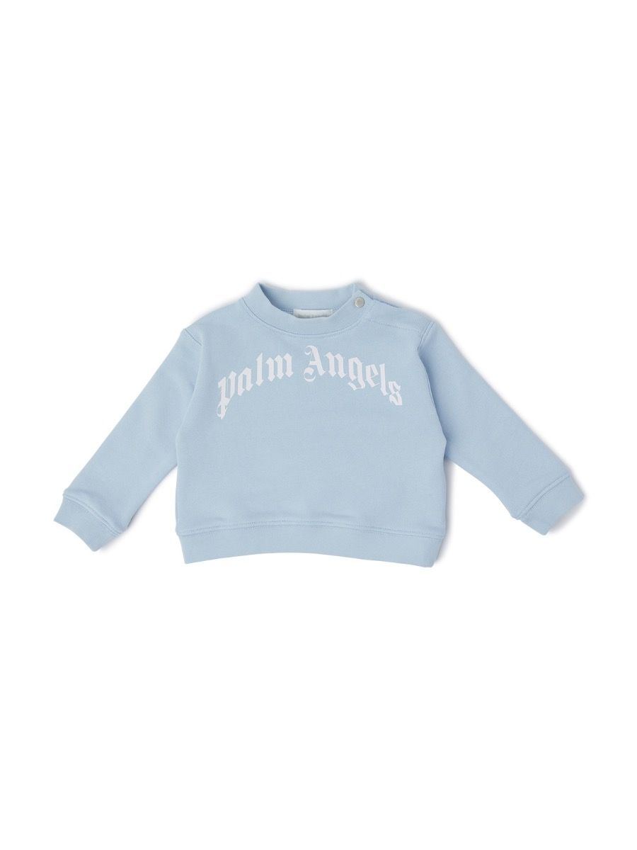 Palm Angels Curved Logo Crewneck