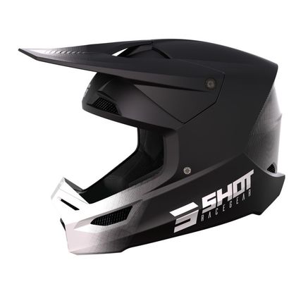Casque cross Shot RACE - DRAW 2024 - Noir
