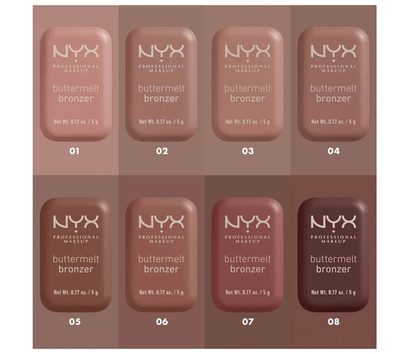 NYX Professional Makeup Buttermelt Bronzer08 Butta than u