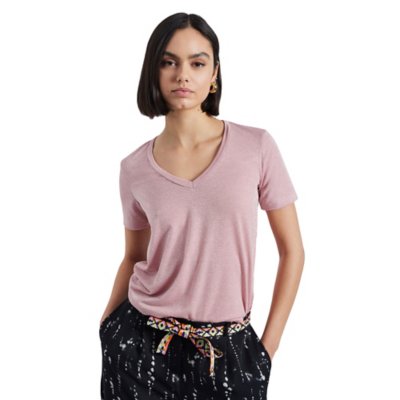 Tee-shirt à manches courtes femme OP00000 PLEASE