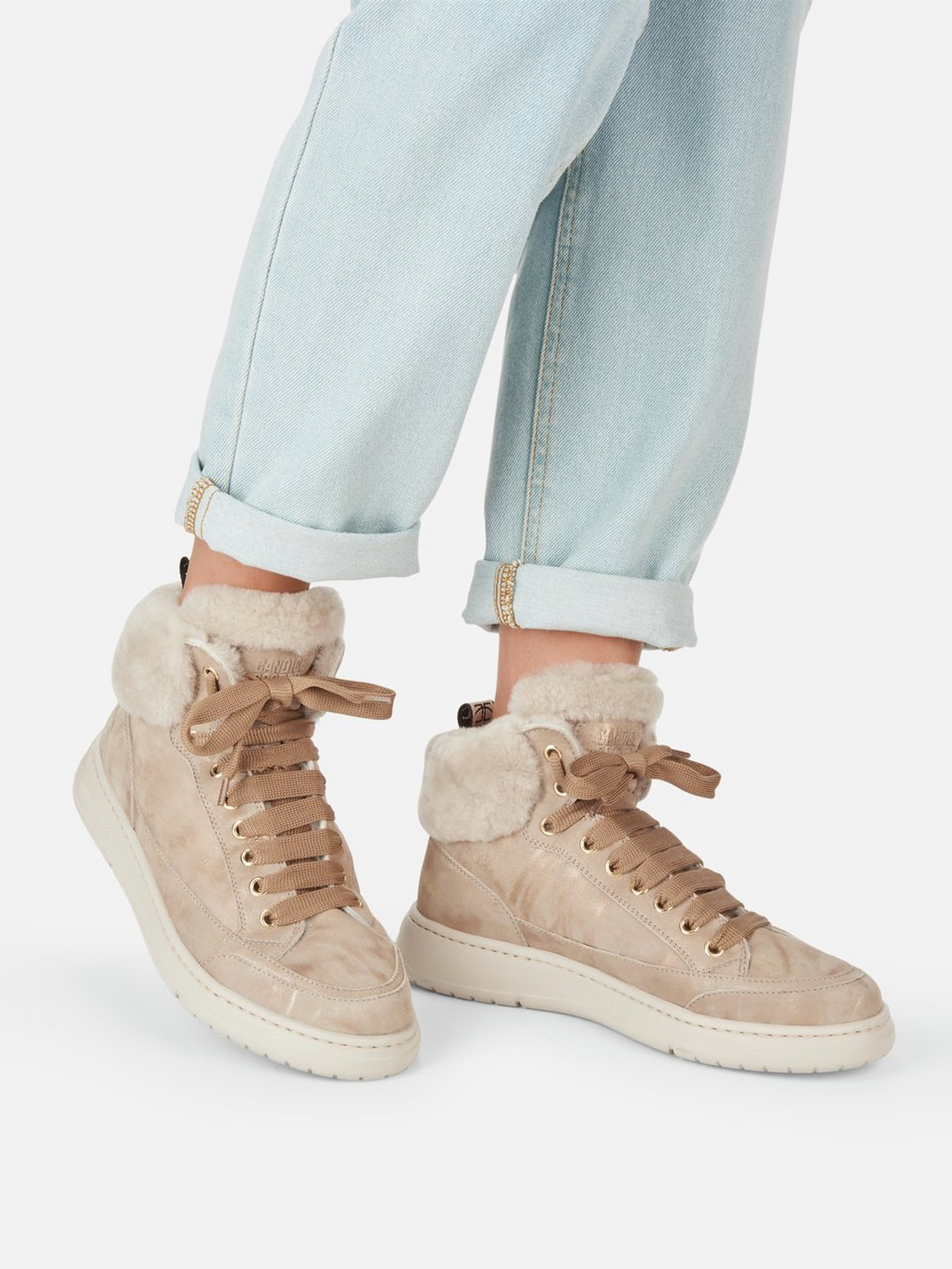 Schnür-Stiefelette Vela Mid Fur