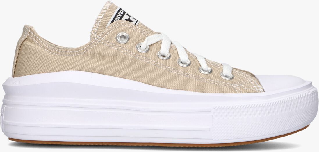 CONVERSE beige converse lage sneakers chuck taylor all star move low