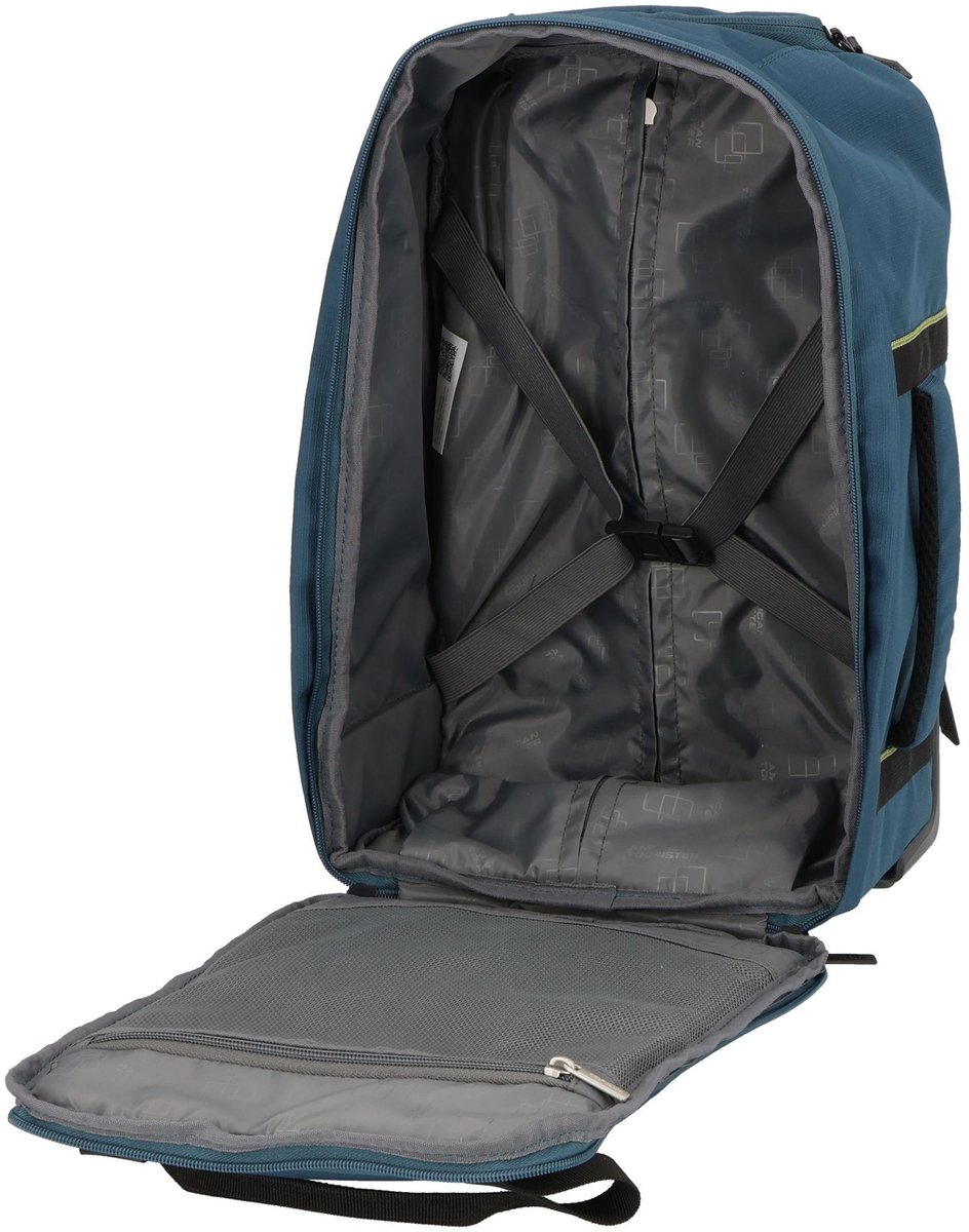 American Tourister Take2Cabin Backpack S Underseater Wheels Harbor Blue