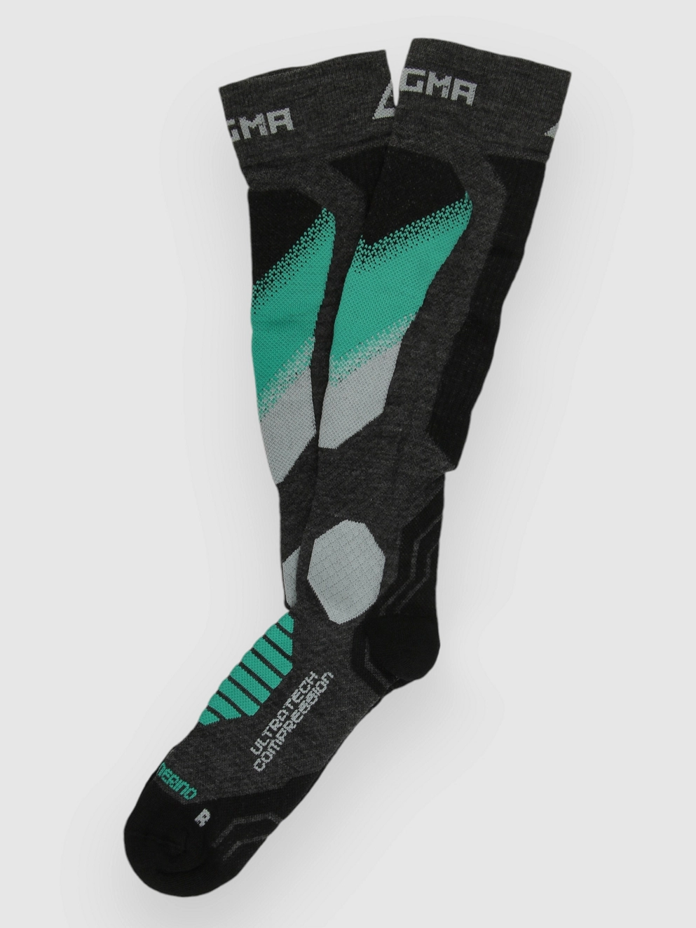 Dogma Socks Snow Leopard Tech Socks grey gardient