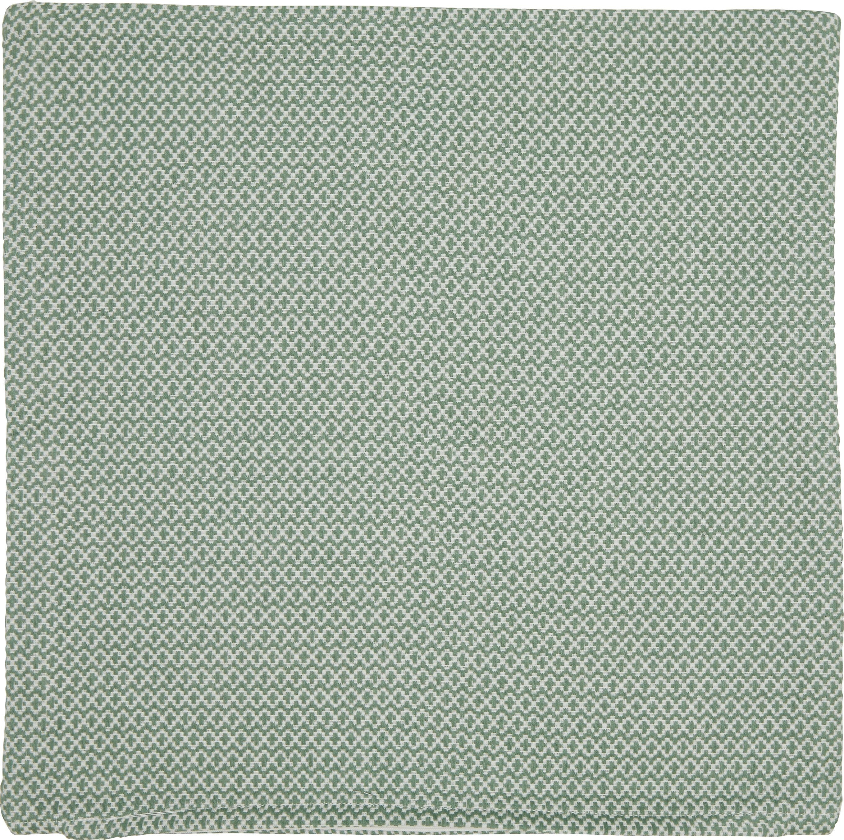 JULIA Zierkissenhülle - Grün / B: 45.0 cm x H: 45.0 cm