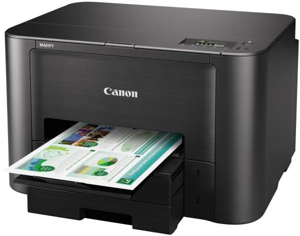Canon MAXIFY iB4150 - Printer - farve - Duplex - blækprinter - A4/Legal - 600 x 1200 dpi - op til 24 ipm (mono) / op til 15.5 ipm (farve) - kapacitet: 500 ark - USB 2.0, LAN, Wi-Fi(n)
