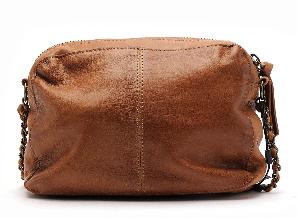Pieces ville accessoires pcnaina leather cross body fc noos marron
