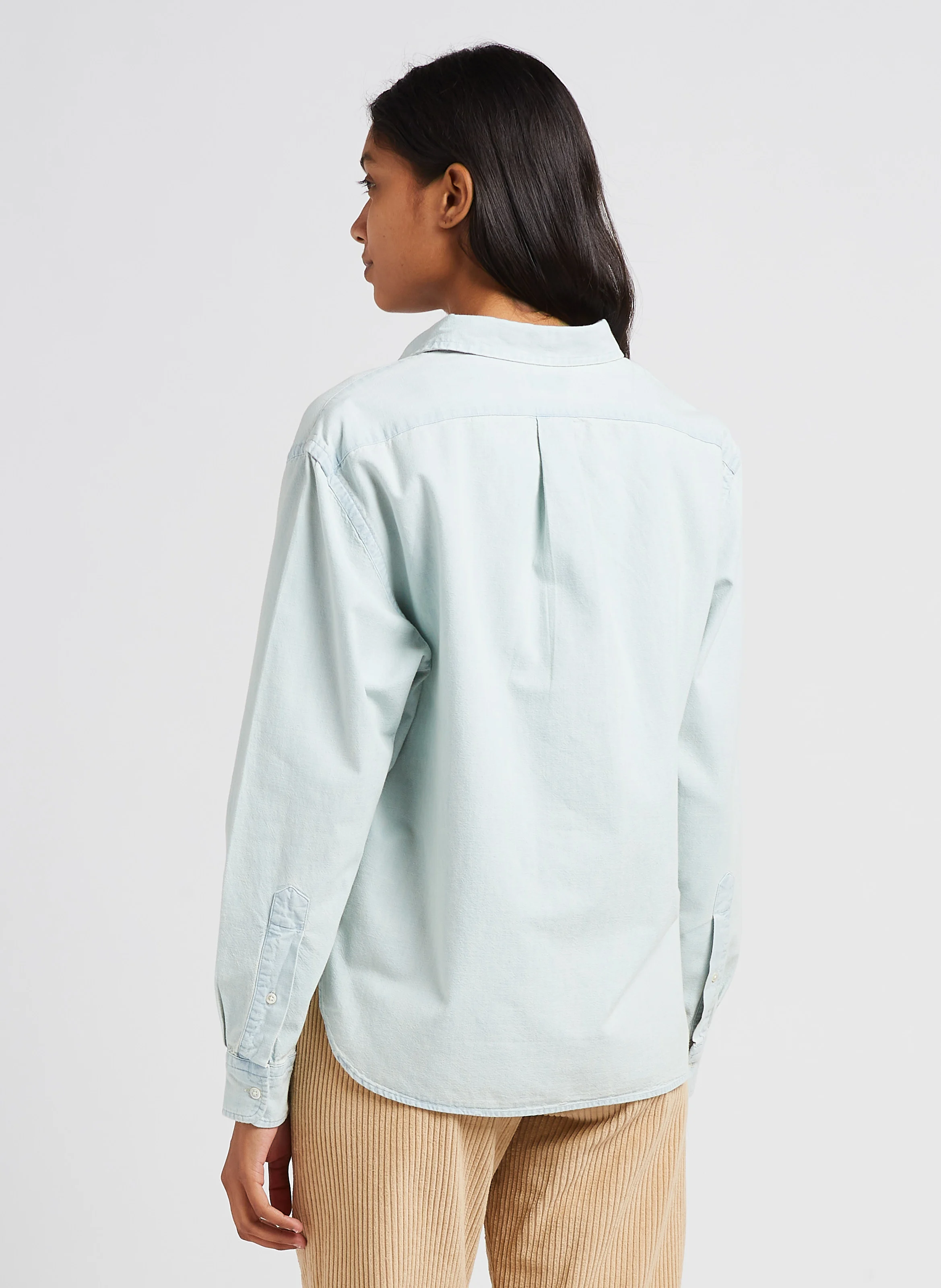 Chemise en jean en coton | Bleu