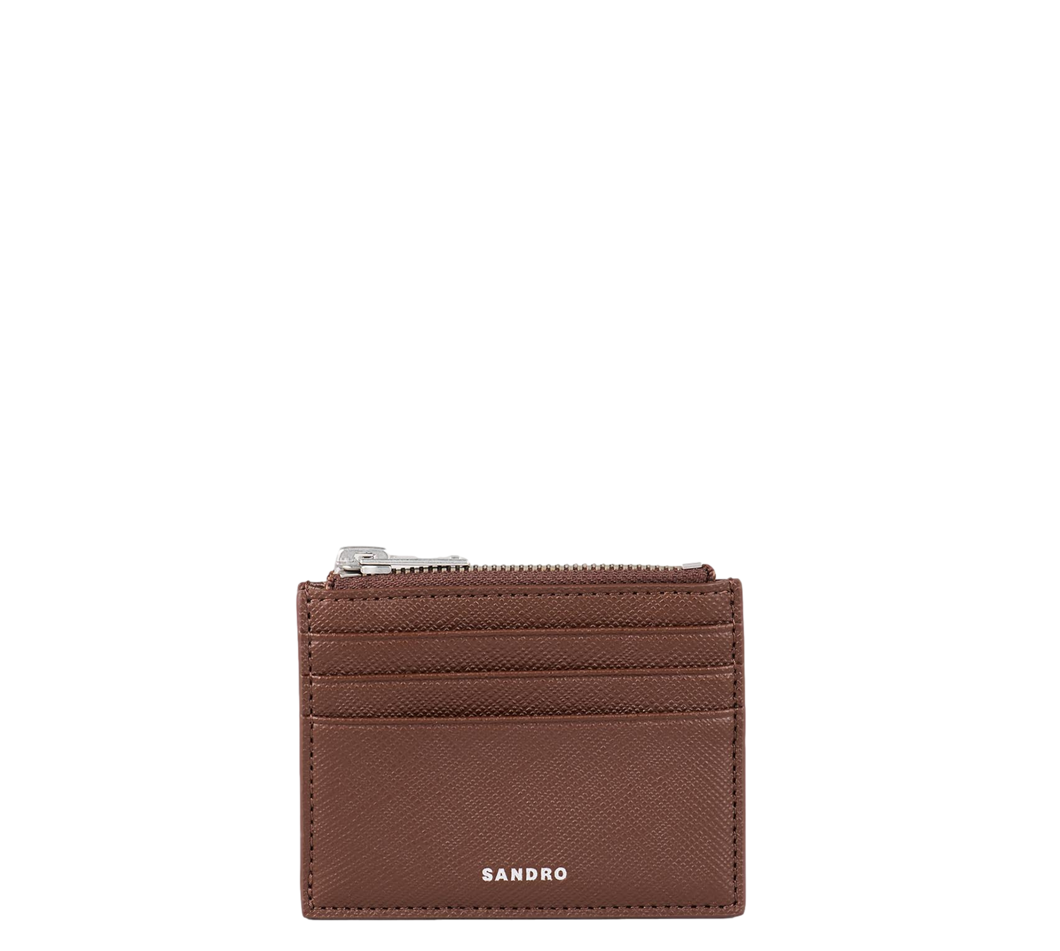 Porte-cartes en cuir | Marron