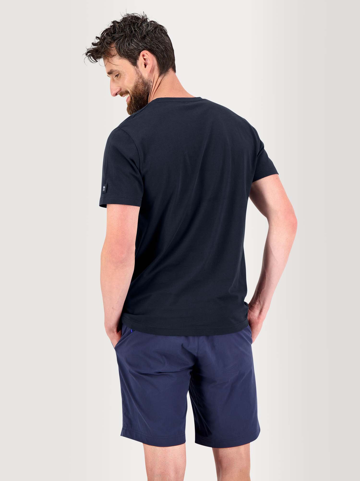 Tee Shirt Homme Print Bateau Coton Biologique Marine