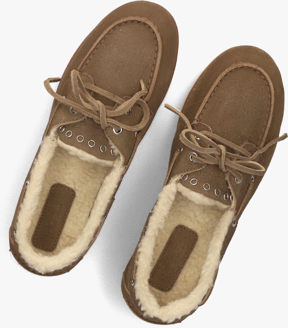 bruine posa loafers deck loafer shearling