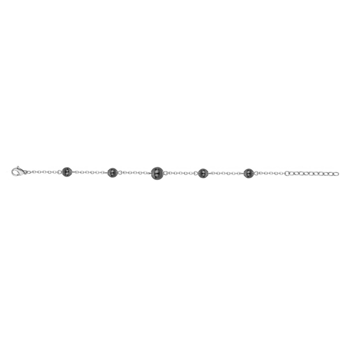 Bracelet souple multi-motifs en Acier 316L