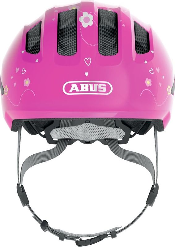 ABUS Smiley 3.0 - Kinderhelm - Roze - In-mold Constructie - Verstelbaar Systeem