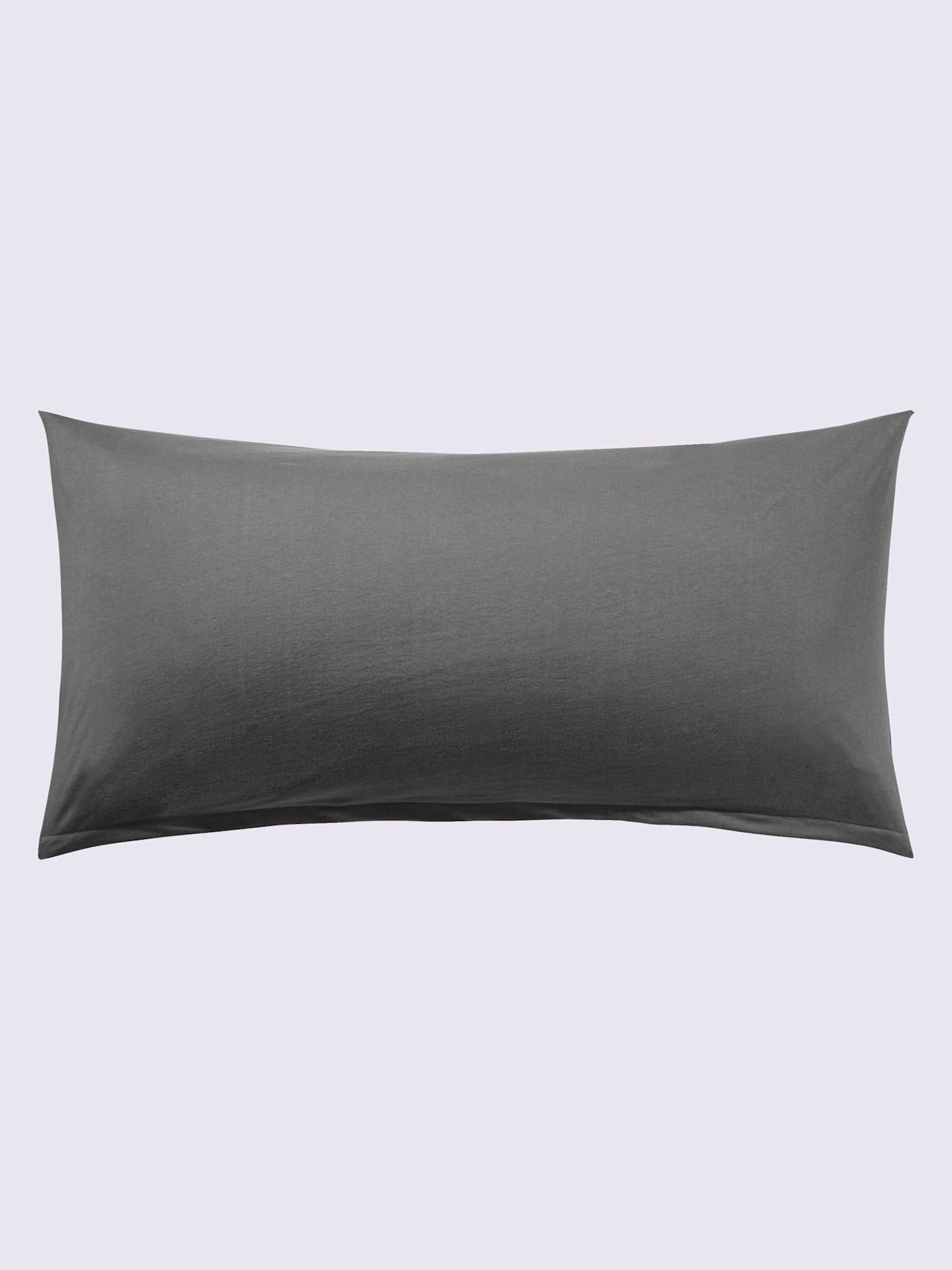 Housses de coussin jersey fin maco à repassage superflu