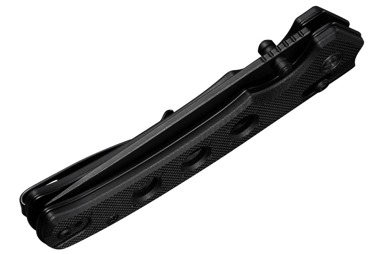 Civivi Noctis 24020C-1 Blackwashed Nitro-V, Black G10, zakmes