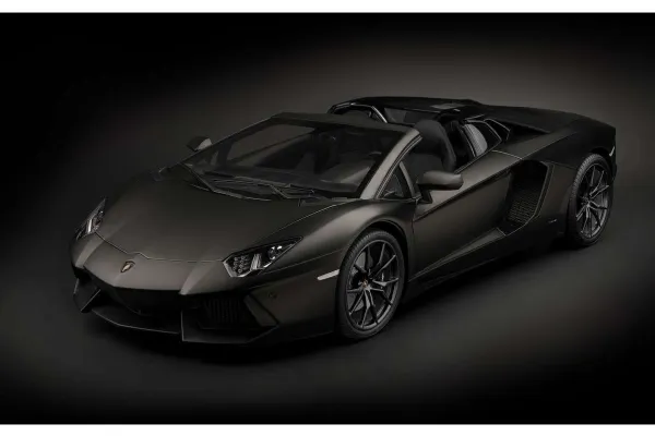 Pocher Lamborghini Aventador LP700-4 Roadster Nero Nemesis 1:8 Modelbil