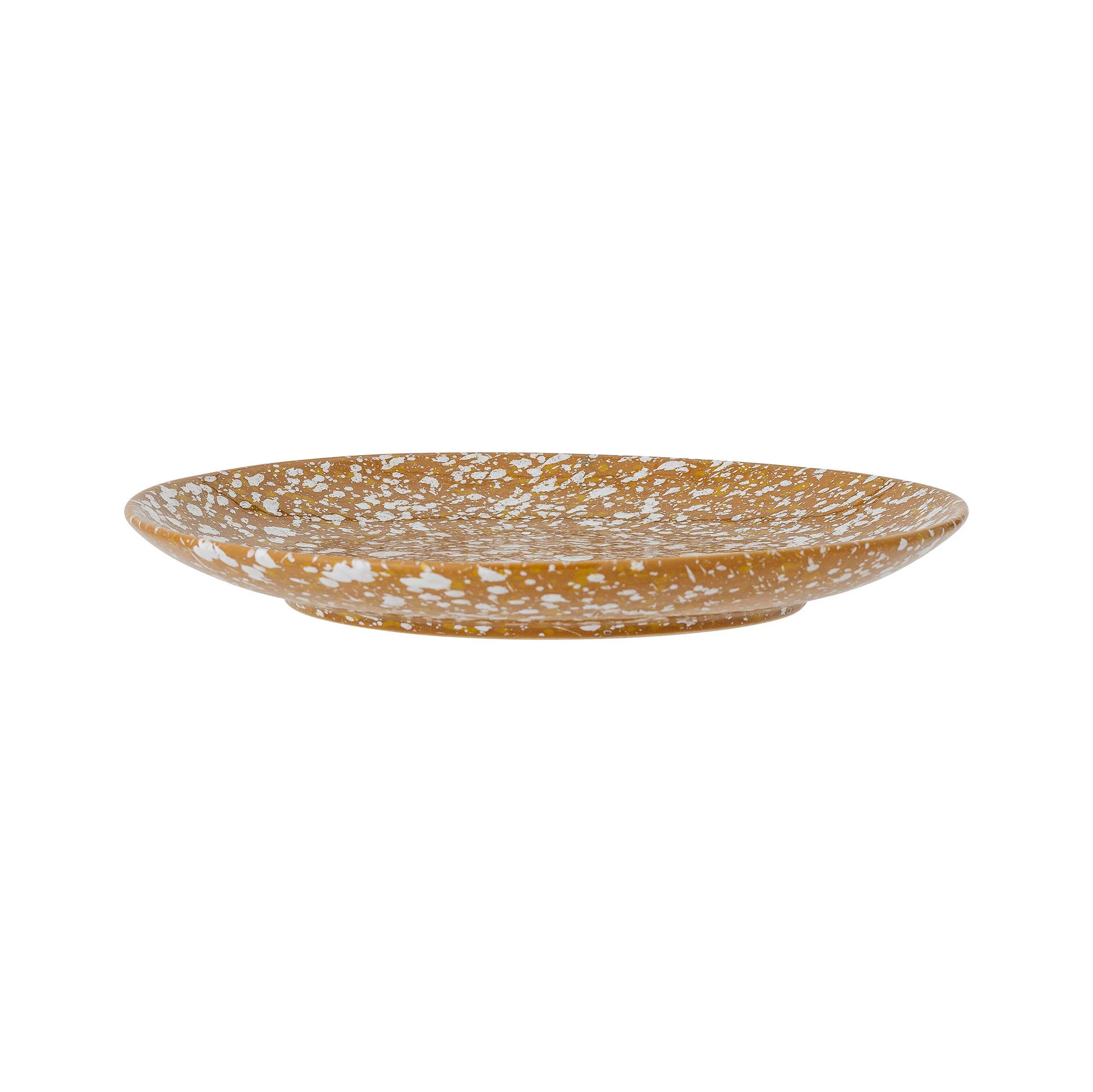 CARMEL - Assiette céramique | Marron