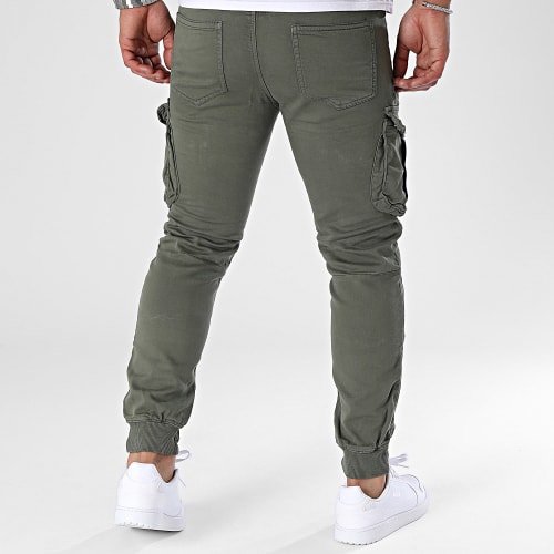 Pantalon Cargo Vert Kaki