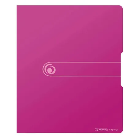 Herlitz Ringbuch PP A4 2 Ringe 16mm opak beere