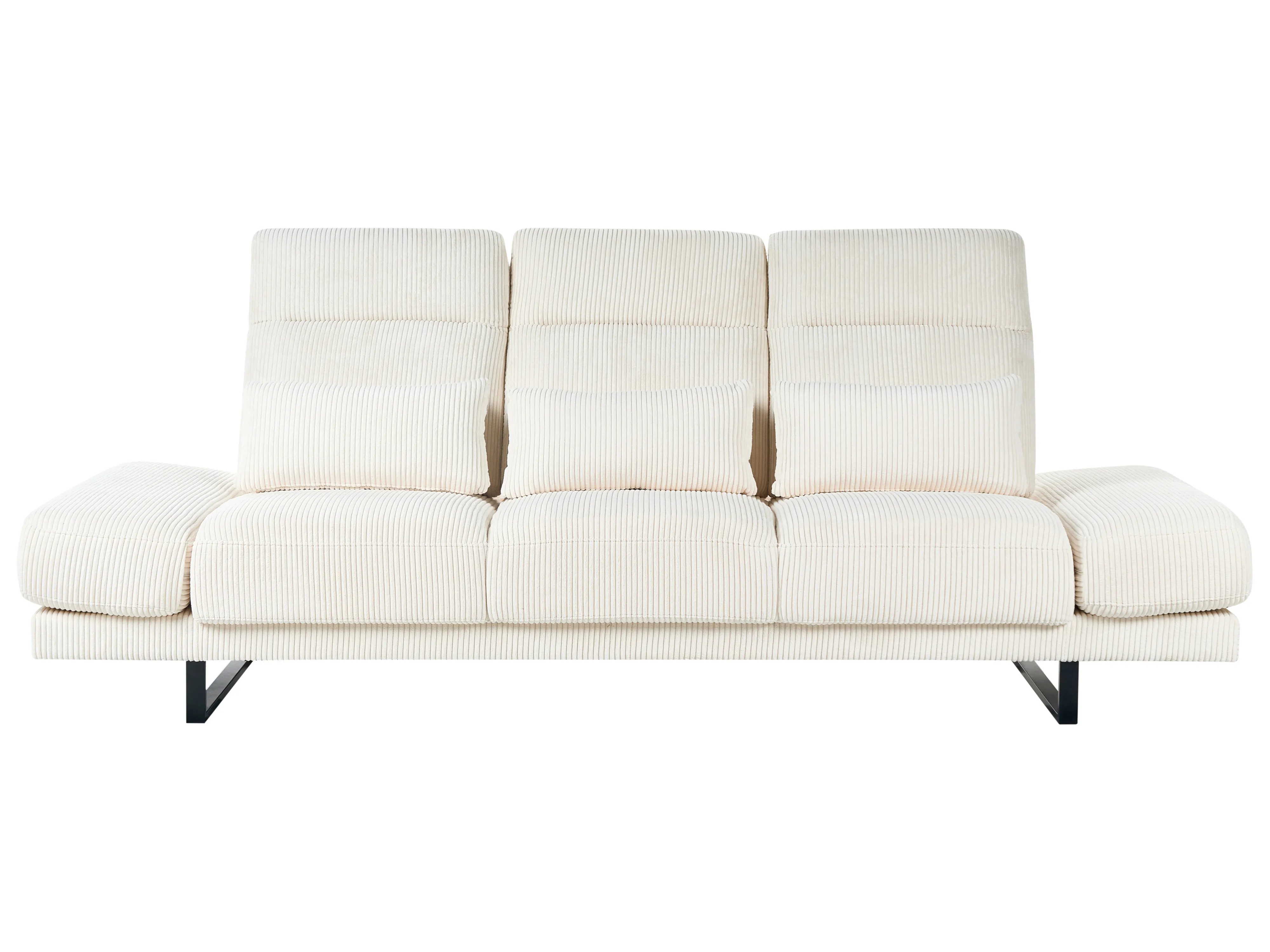 Bank 3-zits IKAST Corduroy Lichtbeige
