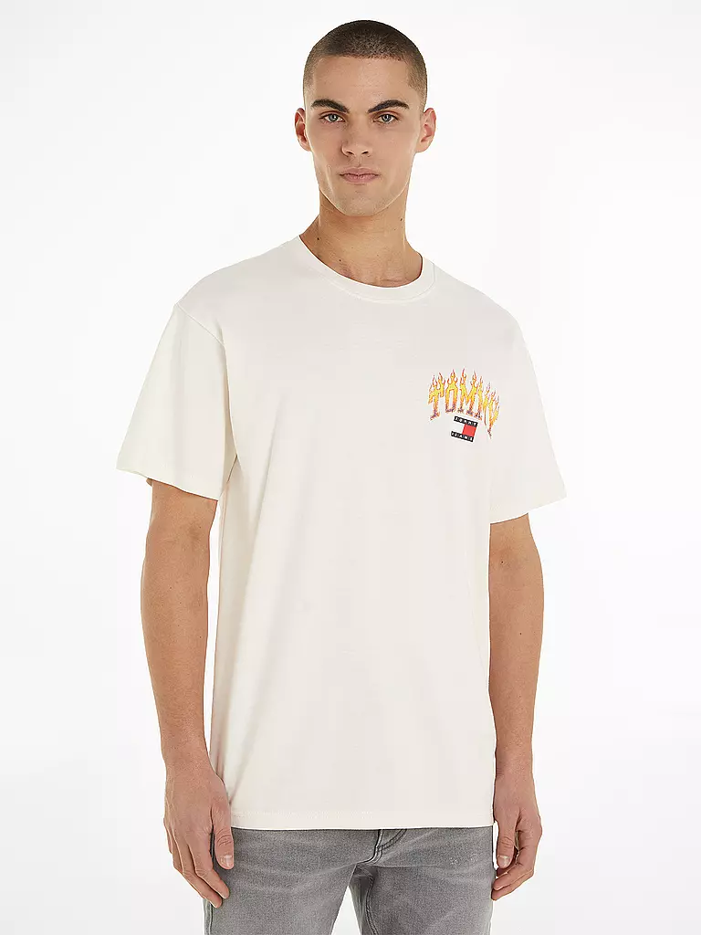 TOMMY JEANS T-Shirt weiss