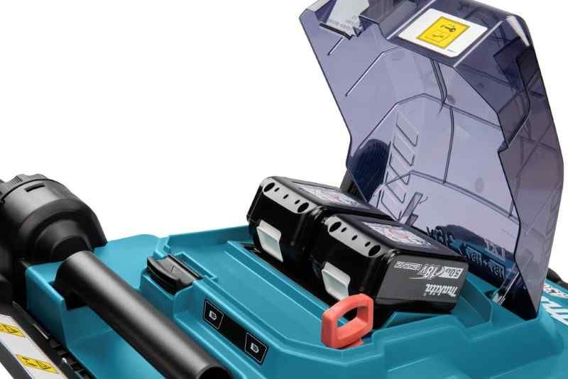 Makita DLM432CT2 LXT 2x18 V accu Grasmaaier 43 cm 5,0 ah accu (2 st), duolader (dc18sh), in doos