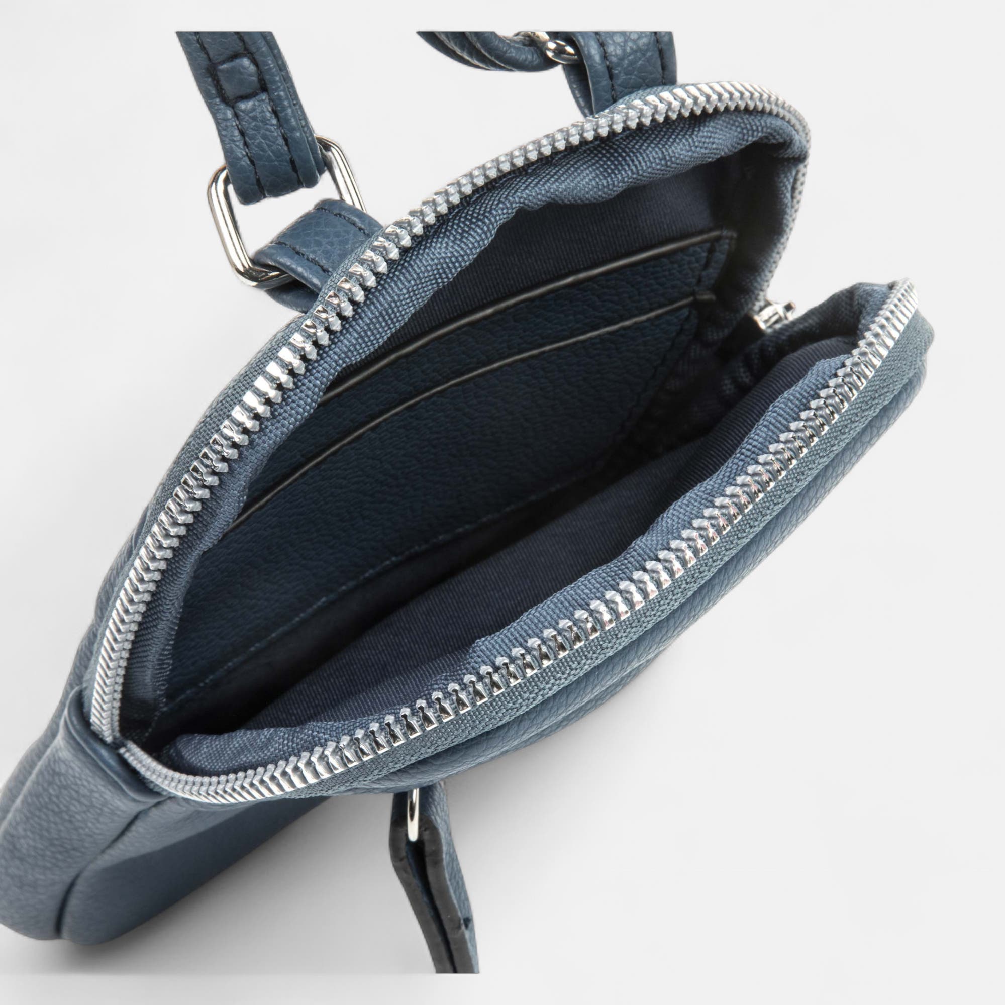 Pochette pour téléphone bleu