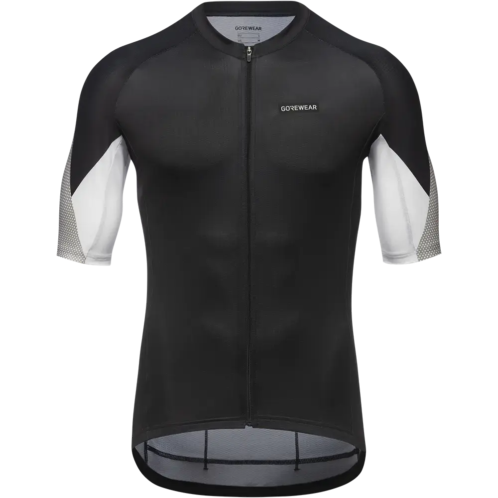 GORE Wear Spirit Triangles Fietsshirt Korte Mouwen Zwart/Wit Heren