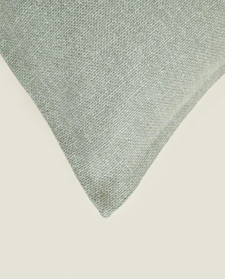 CAPA DE ALMOFADA EM ALGODÃO LAVADO