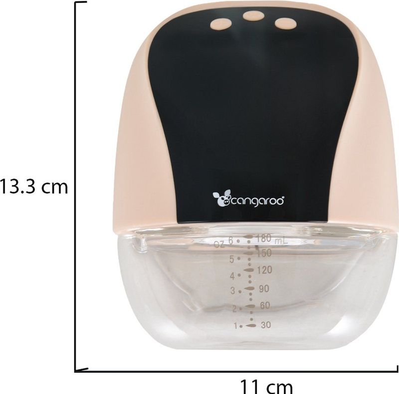 Cangaroo - Libera - Elektrische Borstkolf - Cappuccino - Hands-Free