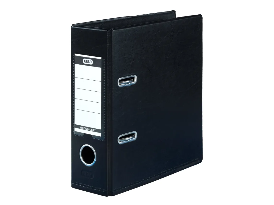 Brevordner ELBA Strong-Line® A5 sort 70 mm