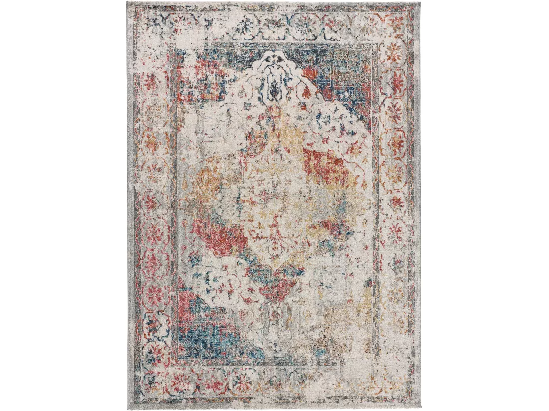 Tapis intérieur - moderne - multicolore - 200 x 290 cm - BALAKI