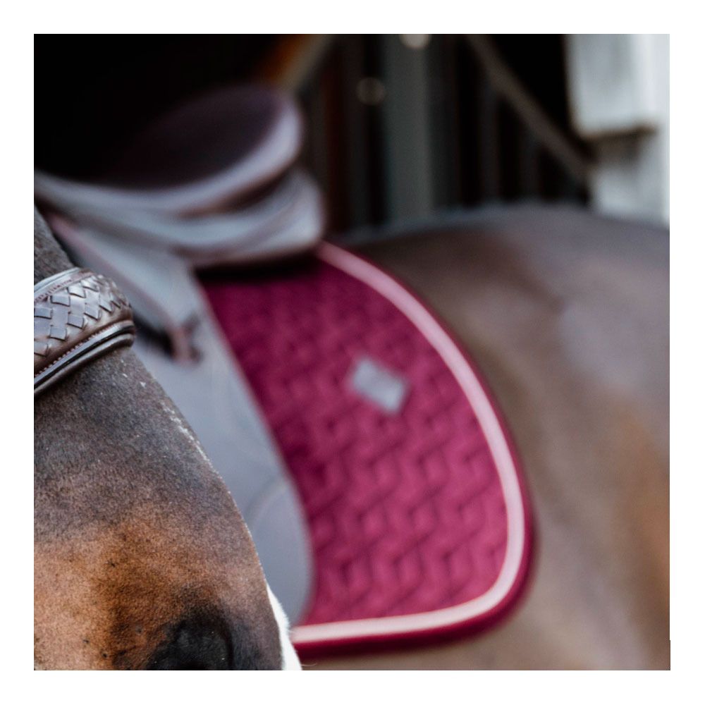 Kentucky VELVET - Tapis de dressage bordeaux