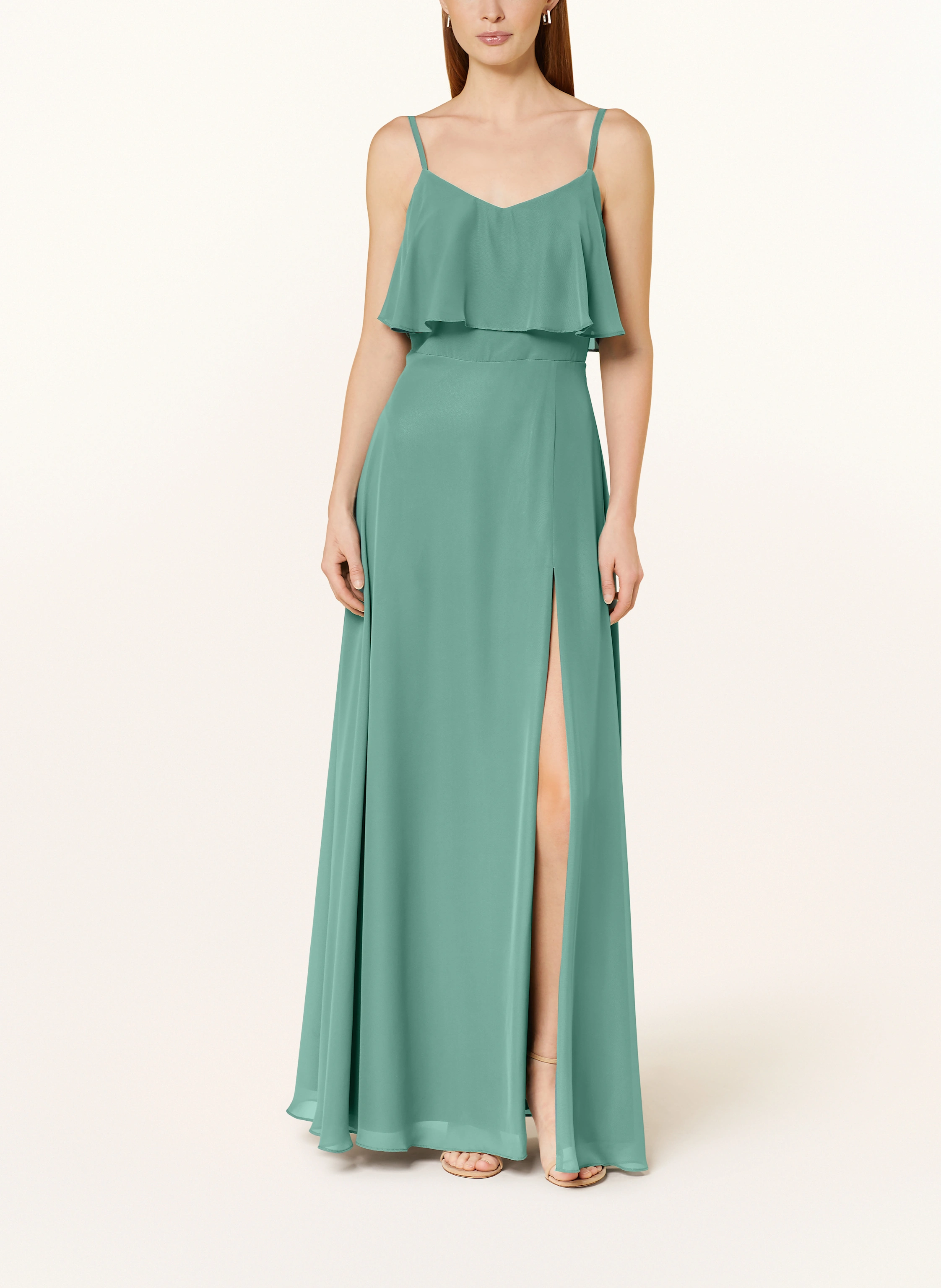 Suddenly Princess Abendkleid mit Volants