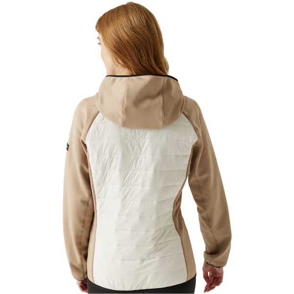 Doudoune randonnée REGATTA ANDRESON VIII HYBRID W BLANC DE BLANC/WARM TAUPE