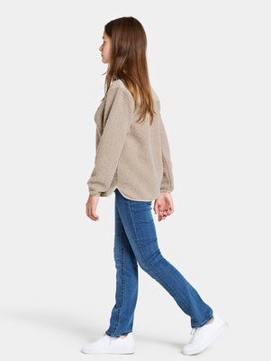 Didriksons Exa Fleecetrøye, Beach beige