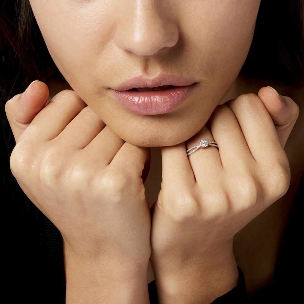 Bague Orphee Or Blanc Diamant