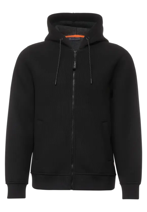 Outdoor Strickjacke - Black