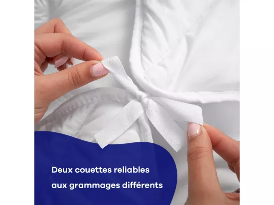 Couette 4 saisons 240 x 260 cm 500g/m²