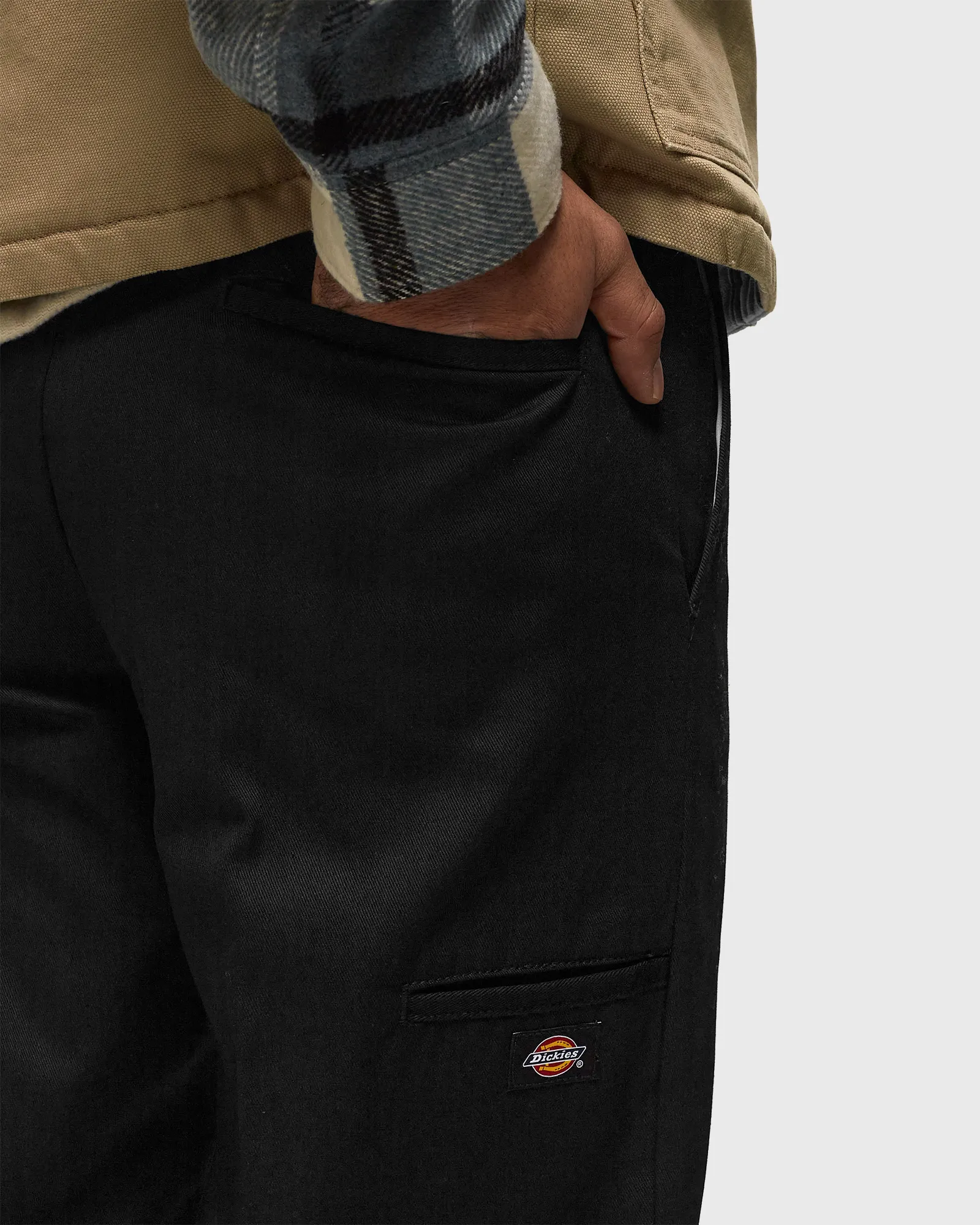 DICKIES DOUBLE KNEE REC BLACK