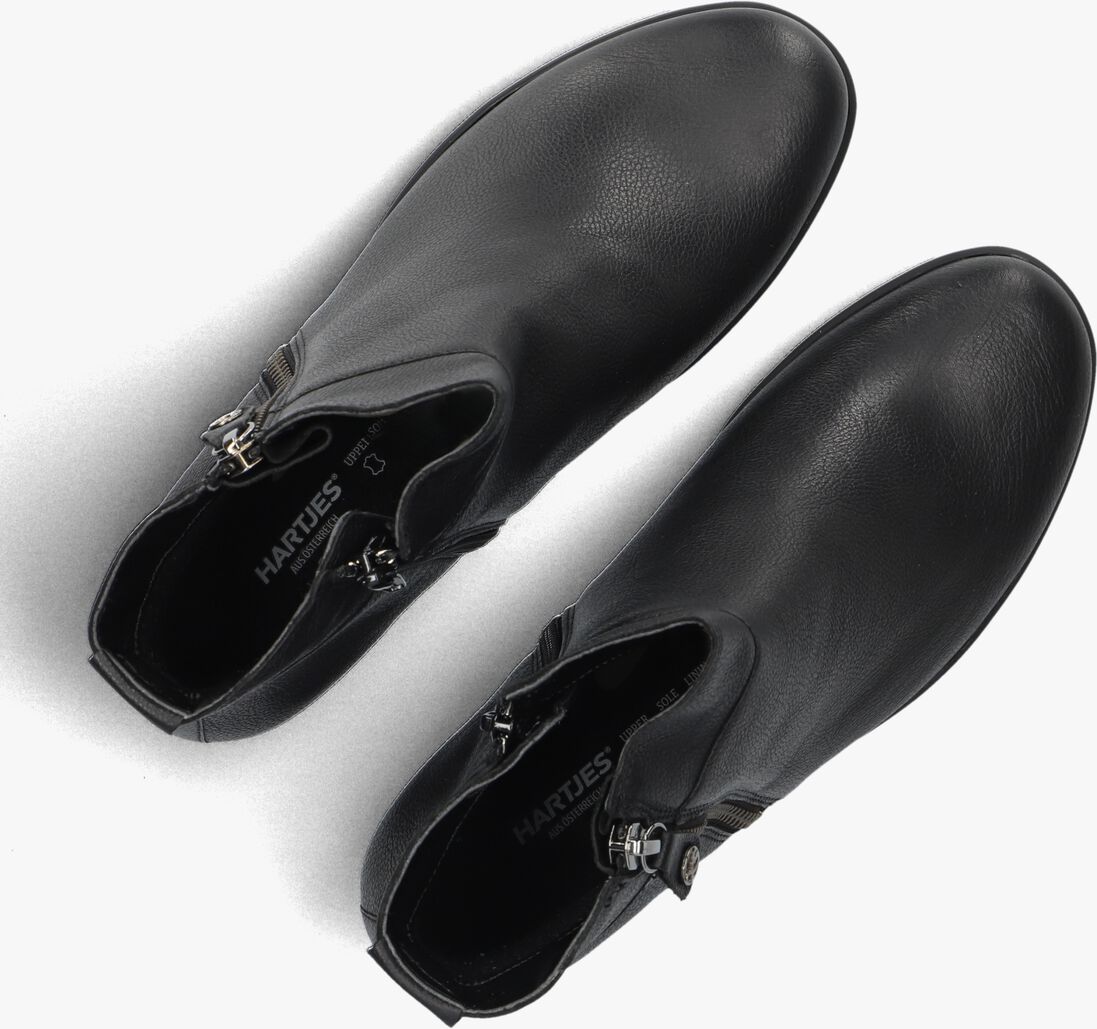 zwarte hartjes boots led h rits booty