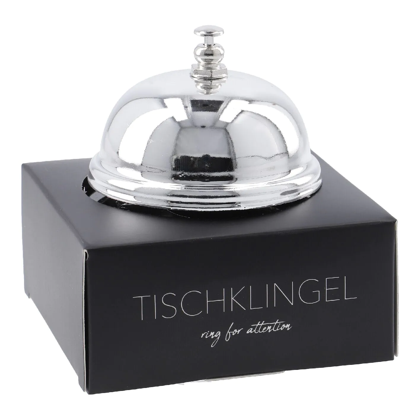 Tischklingel, glänzend